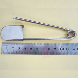 Haute qualité 127mm géant en acier inoxydable sacs de maintien goupille de sécurité blanchisserie goupille de sécurité pour sacs de maintien - Product Image 4