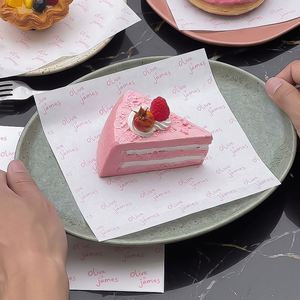 Food <b>Wrapping</b> <b>Paper</b> Food Grade Heat Resistant Greaseproof Custom Printed Logo Bakery Deli Sandwich Disposable <b>Tissue</b> Wrap <b>Paper</b> - Product Image 5