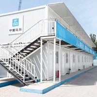 Maison préfabriquée à bas prix, conteneur, maisons préfabriquées en acier, maisons préfabriquées à deux étages, Afrique du Sud