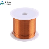 Fil de cuivre rond émaillé de diamètre personnalisé 0,05 mm-5,00 mm, revêtement en polyuréthane soudable pour l'électronique