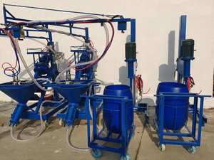 Pulvérisateur de mortier ciment humide 4,5 m, machine à projeter le <span class=keywords><strong>béton</strong></span> renforcé de fibres de verre, machine à projeter le ciment à vis, machine à jet GRC - Product Image 4