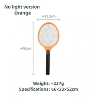 JZ Portable ABS électrique mouche moustique tapette ménage USB et batterie alimenté Anti-moustique tueur lampe à semi-conducteurs