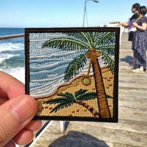 Tùy chỉnh 3D logo thêu vá số lượng lớn Nhiệt Báo Chí sắt-on đính Phù Hiệu cho quần áo & mũ làm bằng vải nỉ - Product Image 1