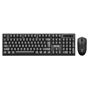 BIOJEE Non-Mechanical <b>Wired</b> <b>Keyboard</b> Mouse Combo 104 Keys Waterproof for Gaming Office Desktop Laptop Use - Product Image 2