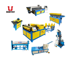 Máy tạo hình ống gió kim loại CNC tự động / Máy làm ống gió - Product Image 1