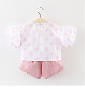 Ropa de bebé acolchada, camisetas lisas para niños, pantalones a juego personalizados con logotipo de jeans, compras en línea en Hong Kong - Product Image 5