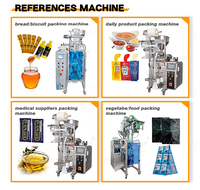 Machine d'emballage verticale automatique pour sachets de jus liquides, de bâtonnets et de bâtonnets glacés en plastique, avec remplissage et scellage