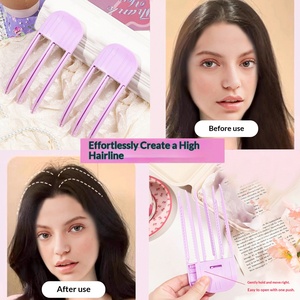 Fermaglio per capelli in plastica da donna, stile coreano, alla moda, casual, con frangia anteriore voluminosa, per la radice dei capelli - Product Image 4