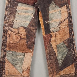 <span class=keywords><strong>Jeans</strong></span> da Uomo 100% Cotone Premium Stile Apocaliptico Wasteland |   Stampa Digitale 3D HD Diretta per Artigianato |   Supporto per modelli personalizzati OEM - Product Image 5