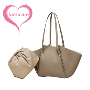 Fabricante OEM Personalizado Diseños <span class=keywords><strong>Originales</strong></span> Cuero de Grano Superior <span class=keywords><strong>Mujer</strong></span> Tote Laptop Bolso de Hombro Messenger - Product Image 1