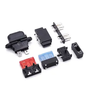 Factory Direct High Quality Micro Mini Standard Medium Automotive Automobile Fuse Clip Fuse Holder Auto Car Blade Fuse Clip 30A