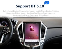 Cadillac ATS CTS escaescalad 128-10.5 için 2013G 2018 inç araba radyo Android 13 multimedya GPS navigasyon oyuncu dokunmatik ekranı