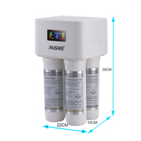 Système de purification d'eau RO 400 GPD sans réservoir, connexion rapide, osmose inverse, filtre purificateur d'eau alcaline minérale KDF OEM pour usage domestique