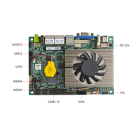 Cpu con placa base 485/422 Ddr 4 Dual Lan 4K Display 6RS232/3,5 Mini-PCIE WIFI 4G Oem Placa base integrada de pulgadas