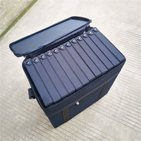 Valise à monture optique de haute qualité, 180 pièces, stock prêt, emballage portable, vitrine de lunettes, valise à monture optique