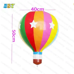 Hot Air Balloon Inflatable Hanging Balloons for Decoration of Kids' Birthday/Wedding/Party/Event/Photo Props Model Toy