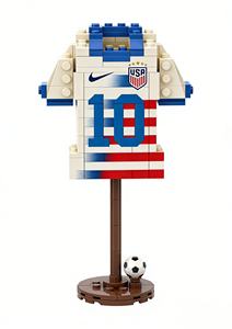 Ensemble <span class=keywords><strong>de</strong></span> blocs <span class=keywords><strong>de</strong></span> construction <span class=keywords><strong>Lego</strong></span> sur le thème du football, briques DIY, mini <span class=keywords><strong>Lego</strong></span>, blocs sportifs - Product Image 6