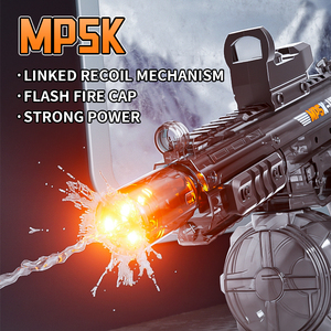 ปืนฉีดน้ำพลาสติกขนาดเล็ก Green Aurora <span class=keywords><strong>MP5K</strong></span> สำหรับเด็ก พร้อมระบบยิงอัตโนมัติแบบสะท้อนกลับ แรงดันสูง เหมาะสำหรับเล่นกลางแจ้งในช่วงฤดูร้อน - Product Image 3
