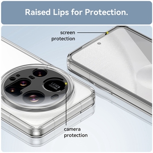 Colore creativo trasparente acrilico duro ibrido morbido TPU paraurti 2 in 1 custodia del telefono per Xiaomi 15 14 Ultra Pro custodie per <span class=keywords><strong>cellulare</strong></span> - Product Image 6