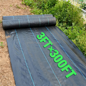 3 * 300ft tùy chỉnh cỏ dại hàng rào cảnh quan vải dệt chống cỏ vải địa kỹ thuật che phủ mặt đất - Product Image 1