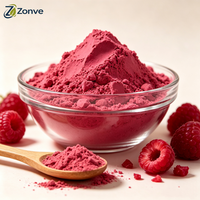 Natuurlijk frambozenpoeder, antioxidant grondstof voor functionele voedingsproducten, frambozenpoeder