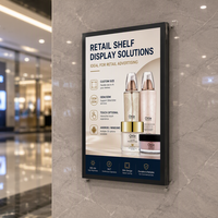Layar LCD Ultra Tipis 15.1 Inci HD AG Anti-Silau CMS untuk Pemasangan di Dinding, Layar Terintegrasi untuk Mesin Kasir Mandiri, Display Digital Signage Toko Ritel