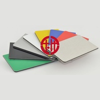 Feuilles ACP de panneau composite en aluminium mat ignifuge de qualité A2 résistant aux intempéries pour revêtement de balcon | Moderne et élégant