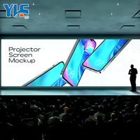 Shenzhen HD mur publicitaire en verre P2.9 ultra mince rideau LED transparent écran de location vitrine salon de l'auto
