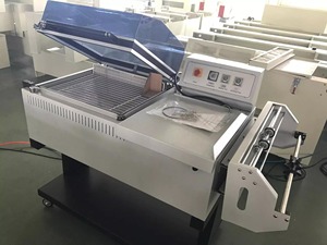Hipac FM5540 manuel 2-in-1 yarı otomatik isı <span class=keywords><strong>Shrink</strong></span> Film sarma makinesi yeni durum ambalaj kutusu dahil - Product Image 3