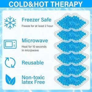 Compresa <span class=keywords><strong>de</strong></span> Gel Reutilizable para Labios, Bolsa <span class=keywords><strong>de</strong></span> Hielo para Lesiones en los Labios, Compresa Fría para el <span class=keywords><strong>Dolor</strong></span> <span class=keywords><strong>de</strong></span> <span class=keywords><strong>Cabeza</strong></span>, <span class=keywords><strong>Ojos</strong></span> Cansados, Hinchazón <span class=keywords><strong>y</strong></span> Alivio del <span class=keywords><strong>Dolor</strong></span> Dental - Product Image 3