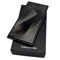 Teléfonos Inteligentes S24 Ultra 5G Originales, 16 GB + 1 TB, Doble SIM, Pantalla FHD, Cámara Trasera de 108 MP, Idioma Operativo Francés, CDMA LTE Celular