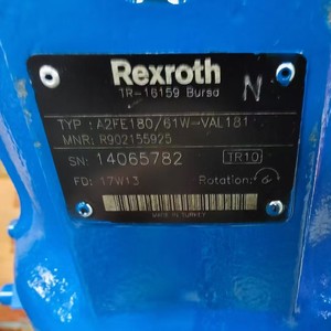 มอเตอร์ไฮดรอลิก A2FE180/61W-VAL181 R902155925 สำหรับอุปกรณ์เครื่องจักรวิศวกรรม - Product Image 2