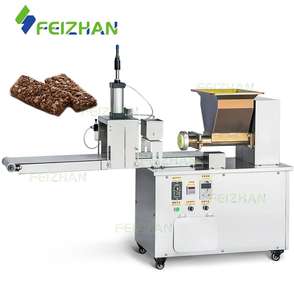 FEIZHAN FZ-ECM1 automatische Protein-Energie-Extruder-Herstellungsmaschine Schokoladenstück Schneidegerät