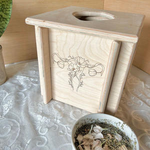 Pouf carré portable en bois pour bain de vapeur Yoni, multifonctionnel, pour la santé féminine, post-partum, ménopause, relaxation vaginale par vapeur - Product Image 3