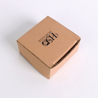 Boîtes en papier d'expédition en carton ondulé avec logo personnalisé
