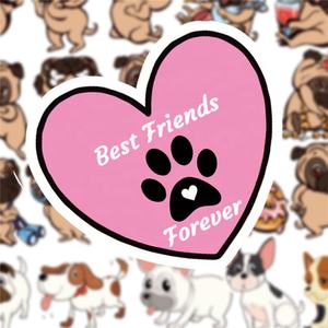 50 Uds <span class=keywords><strong>Shar</strong></span> <span class=keywords><strong>Pei</strong></span> Corgi perro Animal Graffiti lindo Washi etiqueta para niños regalos de promoción juguete cuaderno botella Diy pegatinas - Product Image 3