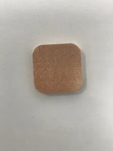 Custom Shape Stamping Copper Coin Pcb Heatsink/heat Sink