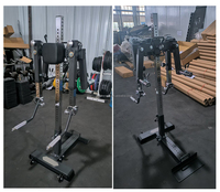 Base autoportante multifonctionnelle et accessoire de levage latéral et mouche Pec, utilisation domestique peu encombrante pour l'entraînement de la poitrine et des bras
