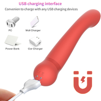 Multi Speed Vibrator mit Heizung und Kühlung Wiederauf ladbarer G-Punkt Dildo 7 Frequenz Erotik Big Wand Massage gerät Adult Sexspielzeug für