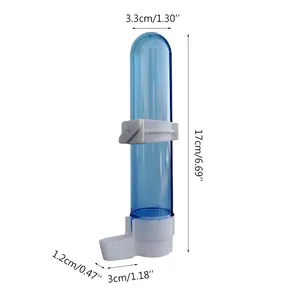 120ml Pet Oiseau En Plastique Auto Feeder Perroquet Cockatiel Alimentation Eau Buveur Tasse Bol Distributeur Cage Fournitures - Product Image 4