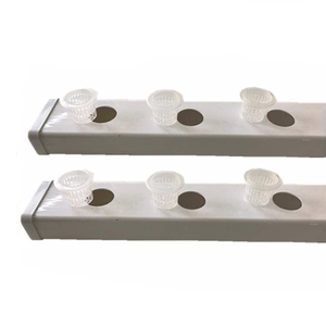 Tubo Cuadrado de PVC para Cultivo Hidropónico en Invernaderos/Tubo Hidropónico de Plástico para Cultivo de Vegetales - Product Image 1