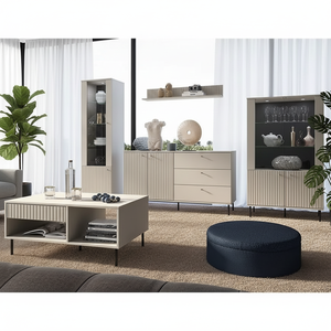 Экспортная качественная роскошная мебель бежевый цвет матовая отделка роскошные наборы для гостиной мебель - Product Image 5