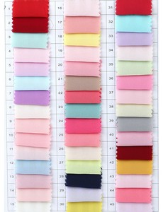 Cổ 75D xoắn cao ngọc trai voan 96 màu voan vải cho trang phục và áo cánh và váy và sườn xám - Product Image 5