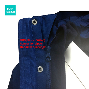 Topgear men's <span class=keywords><strong>black</strong></span> 3 in 1 jacket coat high quality outdoor jackets performance wear for winter season - Product Image 5