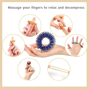 사무실 및 일상 사용을 위한 손가락 피로 완화 링 지압 디자인 - Product Image 4