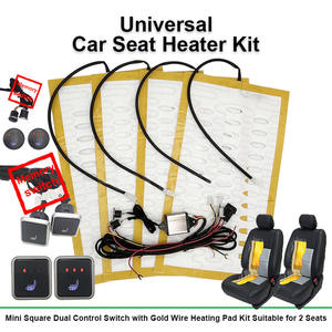 Chauffe-siège <span class=keywords><strong>de</strong></span> voiture professionnel 12V universel, coussin chauffant en alliage à 3 températures pour taxis et véhicules <span class=keywords><strong>de</strong></span> flotte - Product Image 1