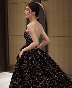 مزاجه نسائي للحفلات الليلية مطرز بشكل رسمي من من من من من من من - Product Image 5