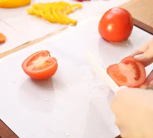 Bakpapier Snijplank Papier Wegwerp Voor Keuken Barbecue Papier Vierkant Siliconen Gecoate Dubbele Zijden