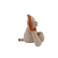 Peluche Lion Brodé en Coton PP Chauffable au Micro-ondes, Jouet Doux pour Enfants et Bébés, Cadeau de Confort et de Sommeil, OEM ODM