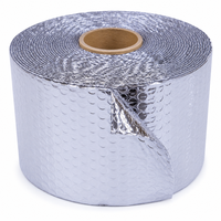 Bâche isolante double en aluminium à bulles pour fenêtre, barrière radiante anti-UV